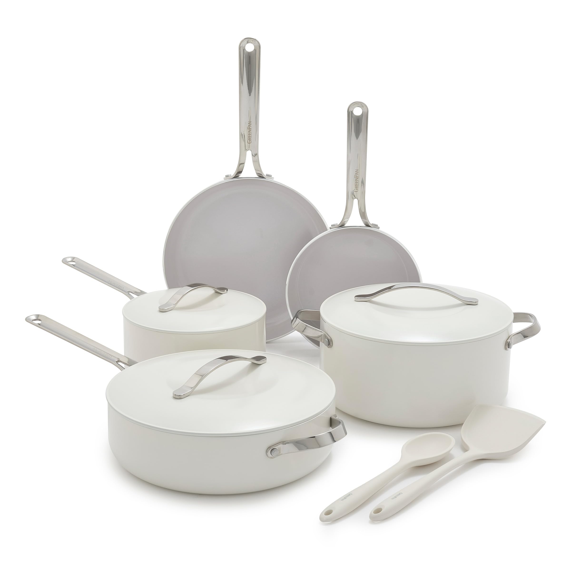 SPICARE＆WHITE PANDORA4点セット 定価21,830円 Amazon.com: GreenPan Nova 10-Piece Cookware Pots & Pans Set